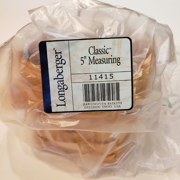 2001 Longaberger 5" Measuring Basket - Picture 6 of 6